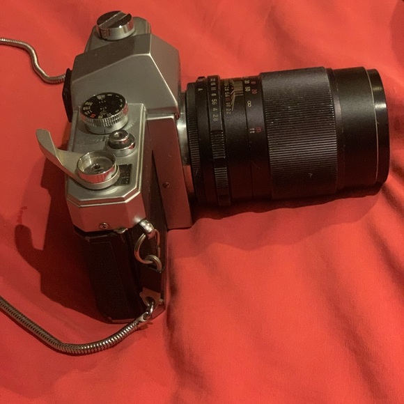 Mamiya Sekor 35mm Film Camera 500 TL with Metal Strap - Picture 5 of 9